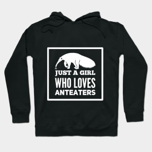 Just A Girl Who Loves Anteaters Hoodie